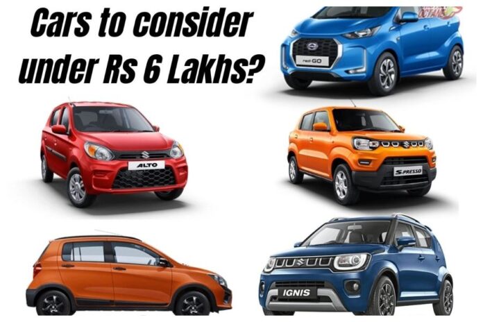 Cars Under 6 lakhs Cars Under 6 lakhs